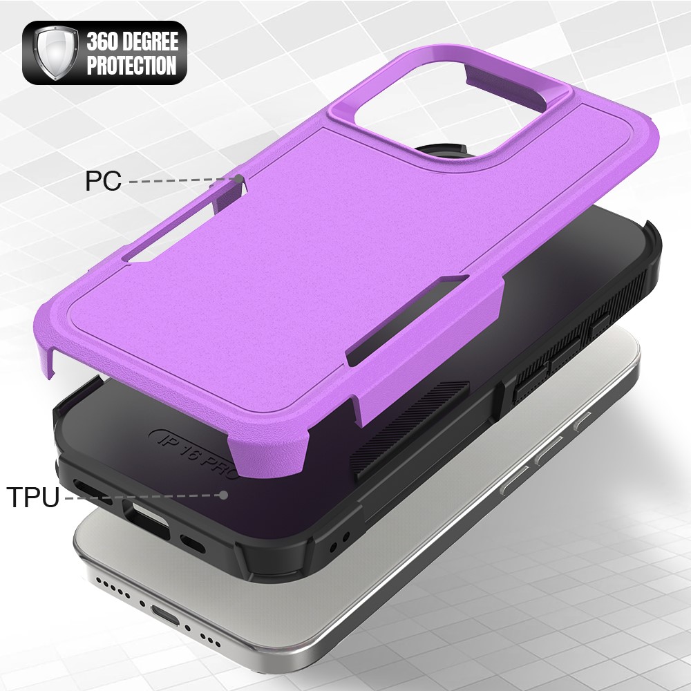  iPhone 16 Pro Skal Extreme Shockproof Lila