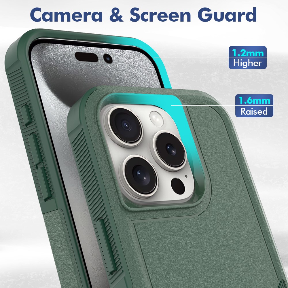  iPhone 16 Pro Skal Extreme Shockproof Grön