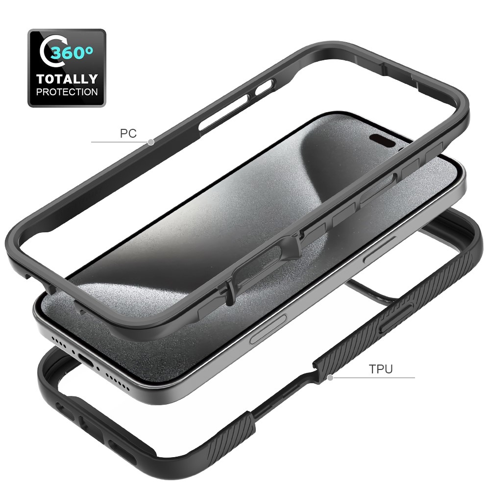  iPhone 16 Pro Max Skal Hybrid Defence Svart