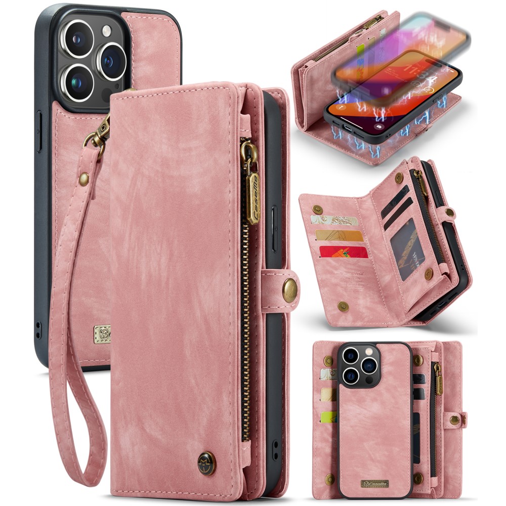 CASEME CASEME iPhone 16 Pro Max Fodral Multifunktionell Rosa