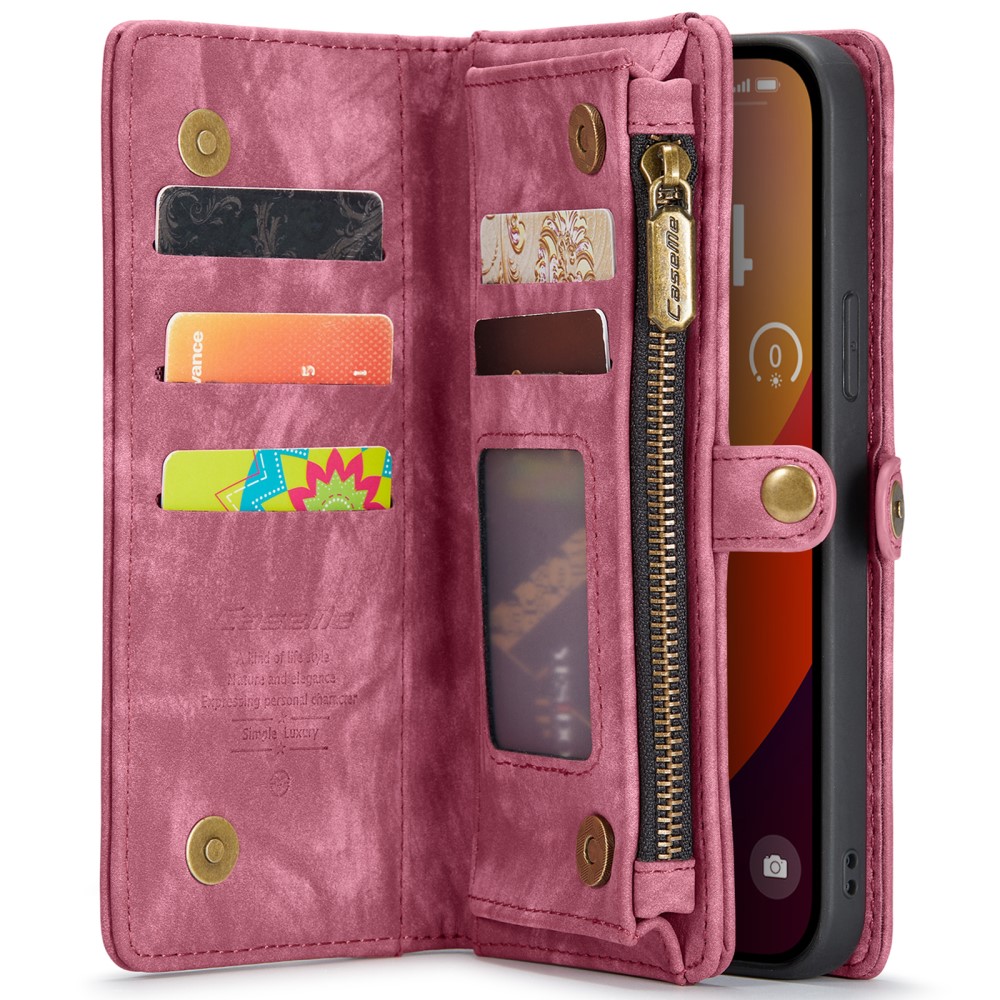 CASEME CASEME iPhone 16 Pro Max Fodral Multifunktionell Röd