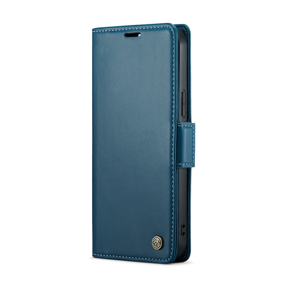 CASEME CASEME iPhone 16 Pro Max Fodral Läder RFID Blå