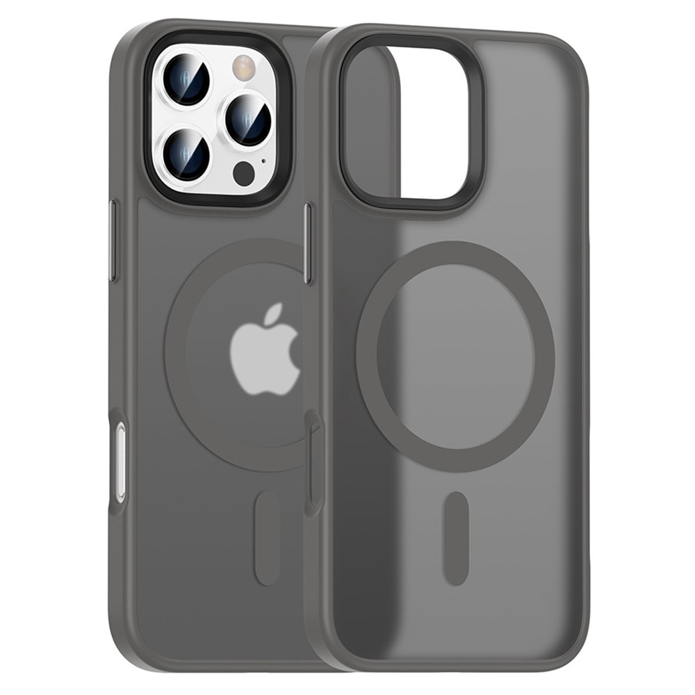  iPhone 16 Pro Max Skal MagSafe Hybrid Titanium Grå