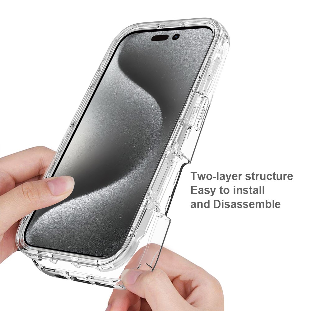  iPhone 16 Pro Max Skal Hybrid Defence Transparent