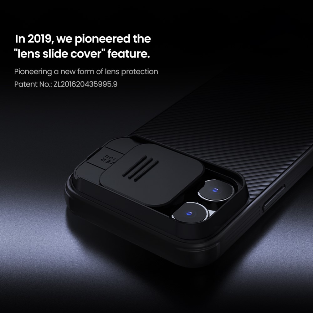 NILLKIN NILLKIN iPhone 16 Pro Skal CamShield Pro Grå