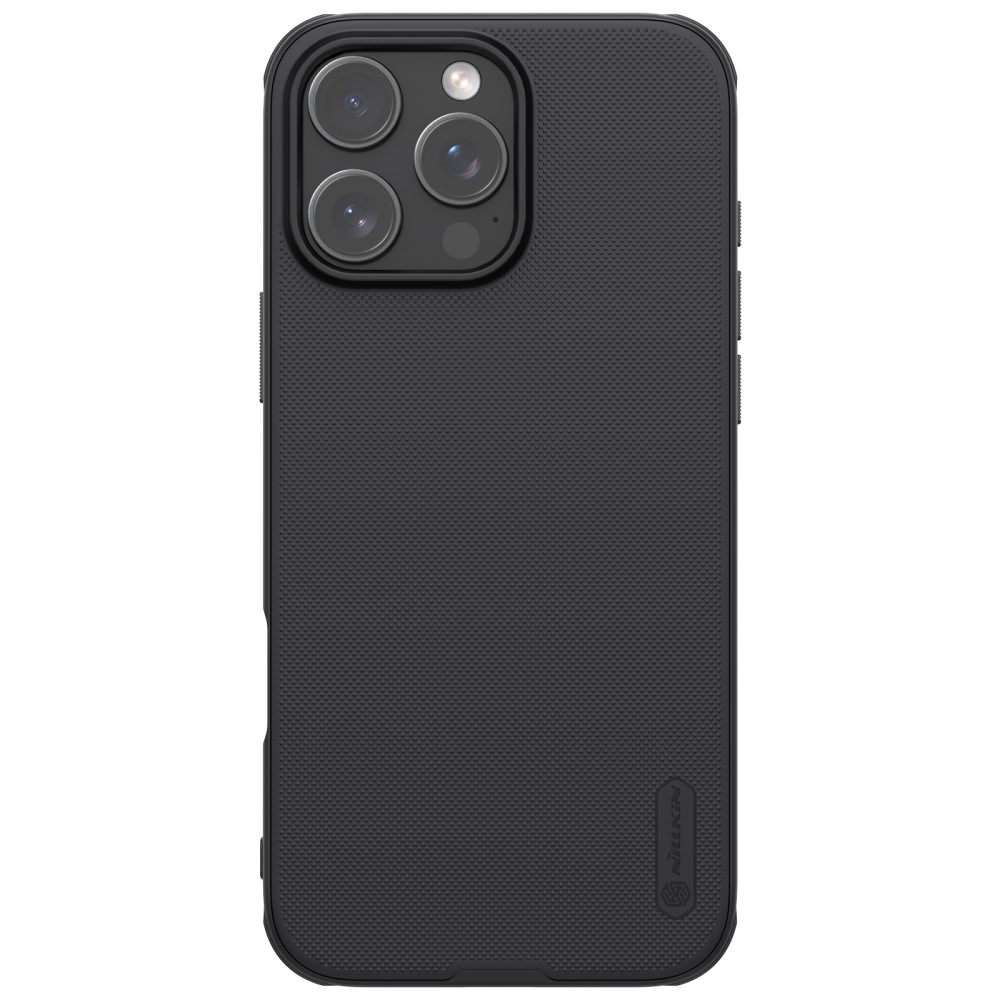 NILLKIN NILLKIN iPhone 16 Pro Max Skal Frosted Shield Pro Svart