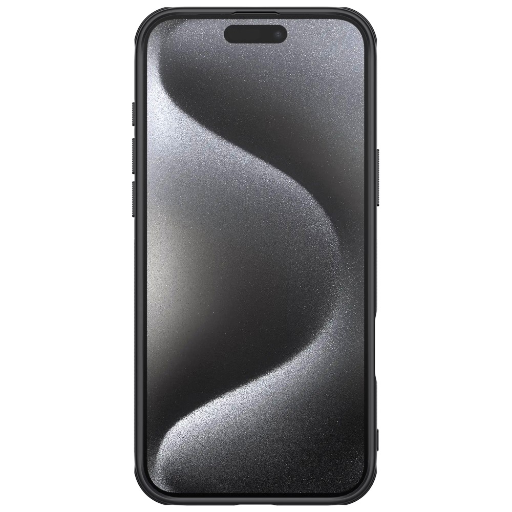 NILLKIN NILLKIN iPhone 16 Pro Max Skal Frosted Shield Pro Svart