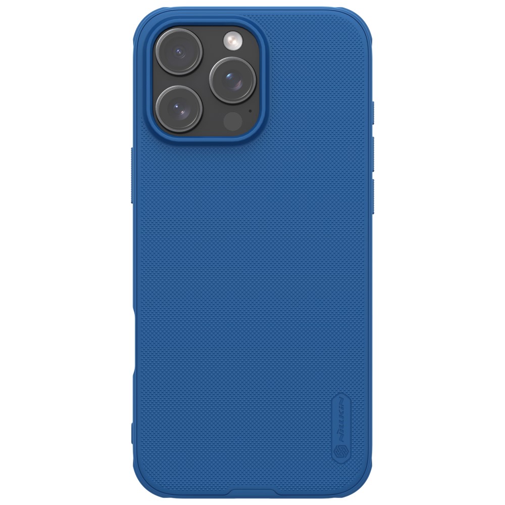NILLKIN NILLKIN iPhone 16 Pro Max Skal Frosted Shield Pro Blå