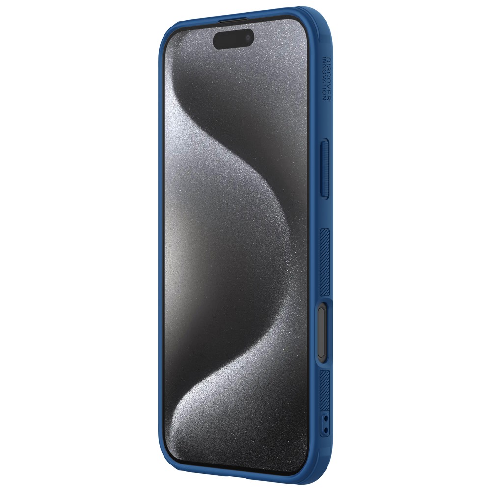 NILLKIN NILLKIN iPhone 16 Pro Max Skal Frosted Shield Pro Blå