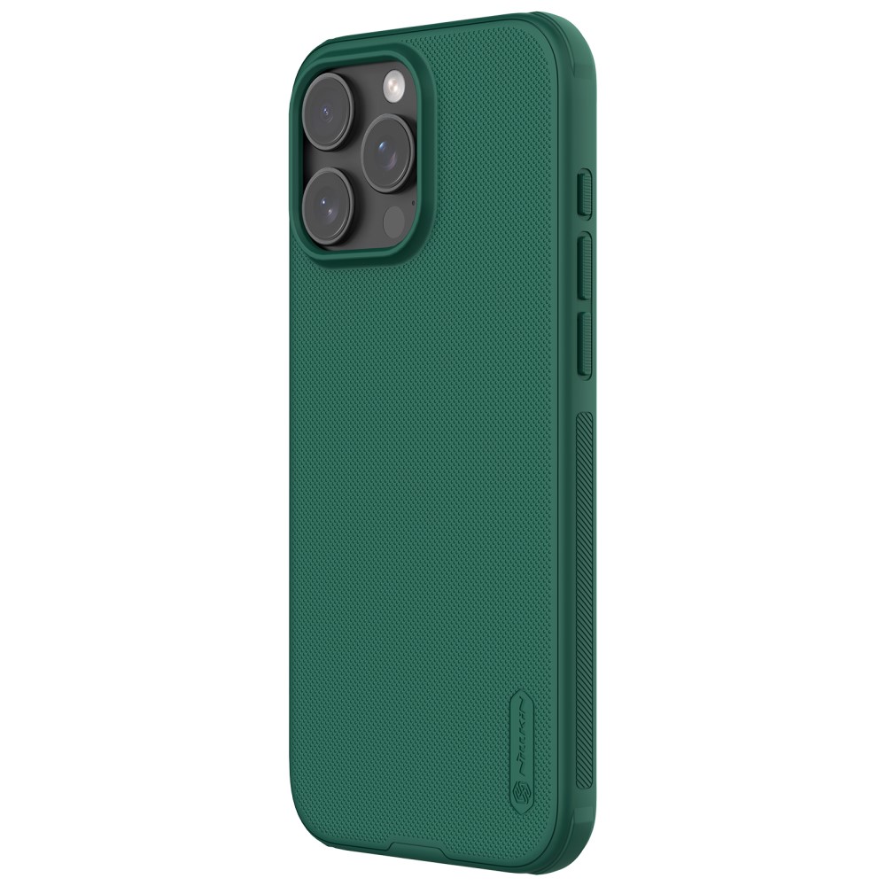 NILLKIN NILLKIN iPhone 16 Pro Max Skal Frosted Shield Pro Grön