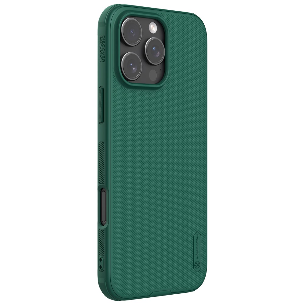 NILLKIN NILLKIN iPhone 16 Pro Max Skal Frosted Shield Pro Grön