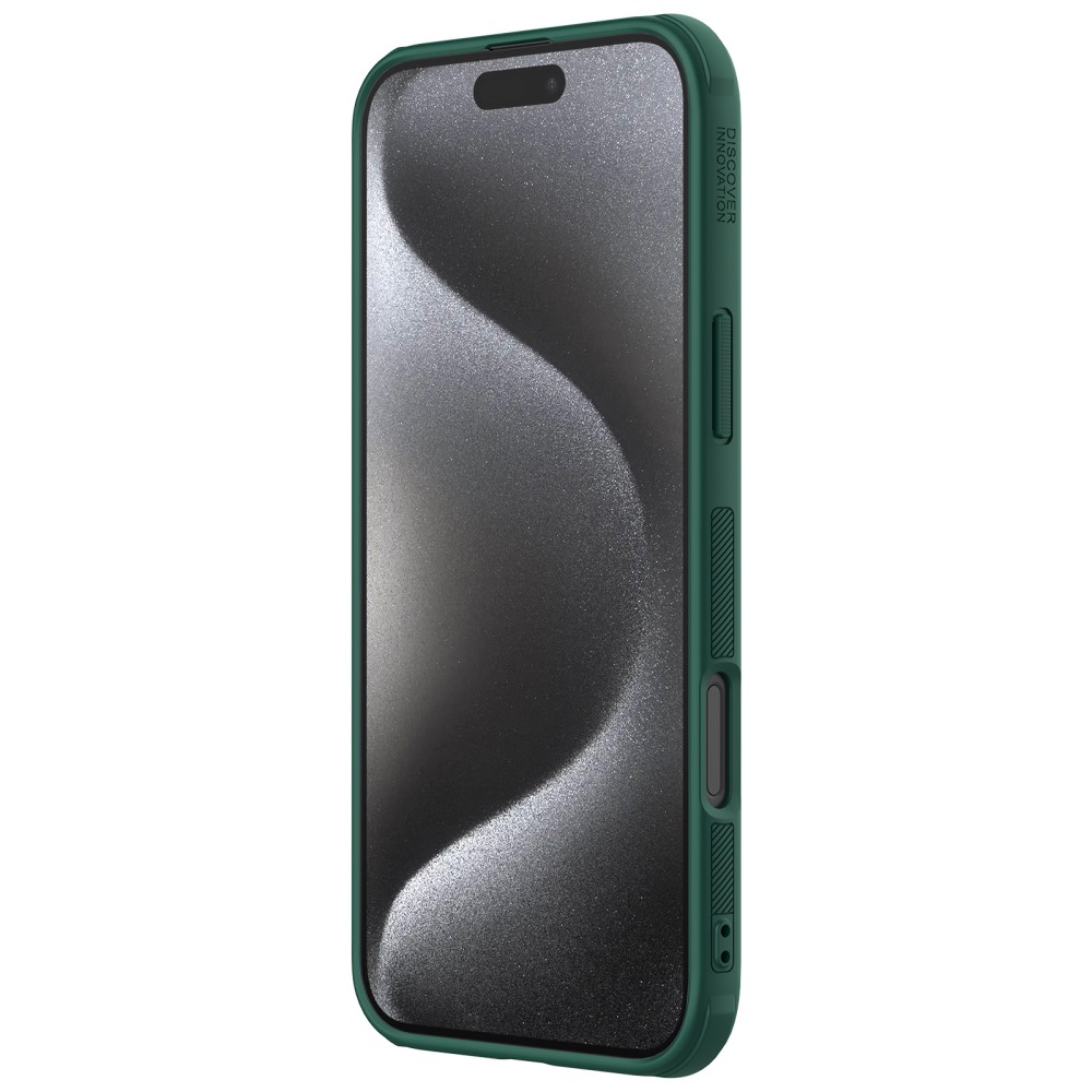 NILLKIN NILLKIN iPhone 16 Pro Max Skal Frosted Shield Pro Grön