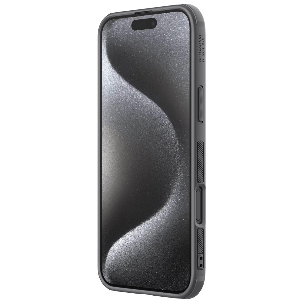 NILLKIN NILLKIN iPhone 16 Pro Max Skal Frosted Shield Pro Grå