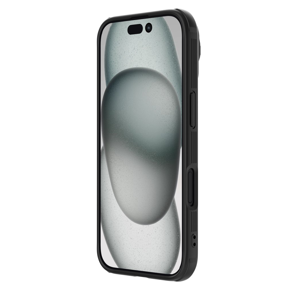 NILLKIN NILLKIN iPhone 16 Pro Skal MagSafe CamShield Prop Kickstand Svart