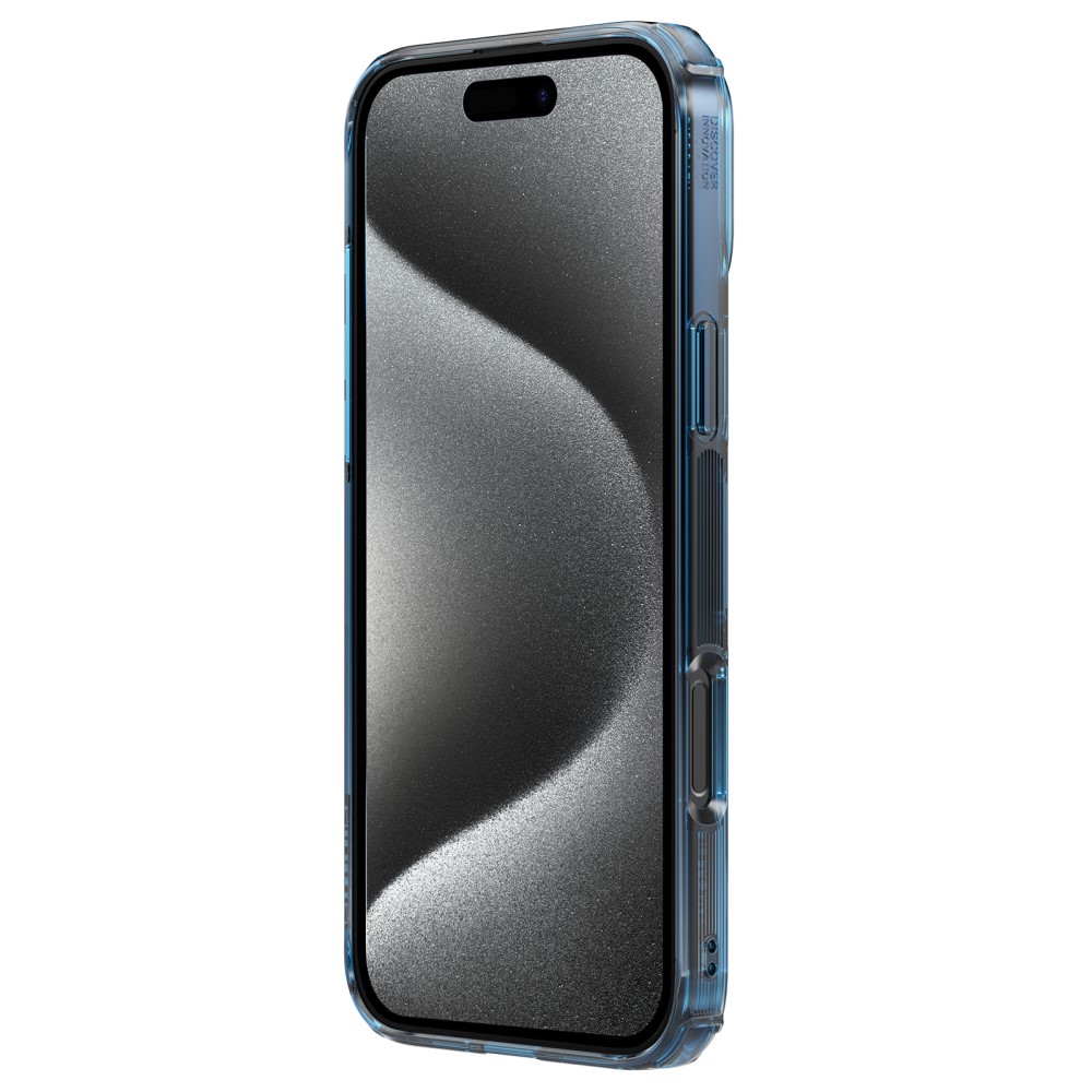NILLKIN NILLKIN iPhone 16 Pro Max Skal Nature Pro Blå