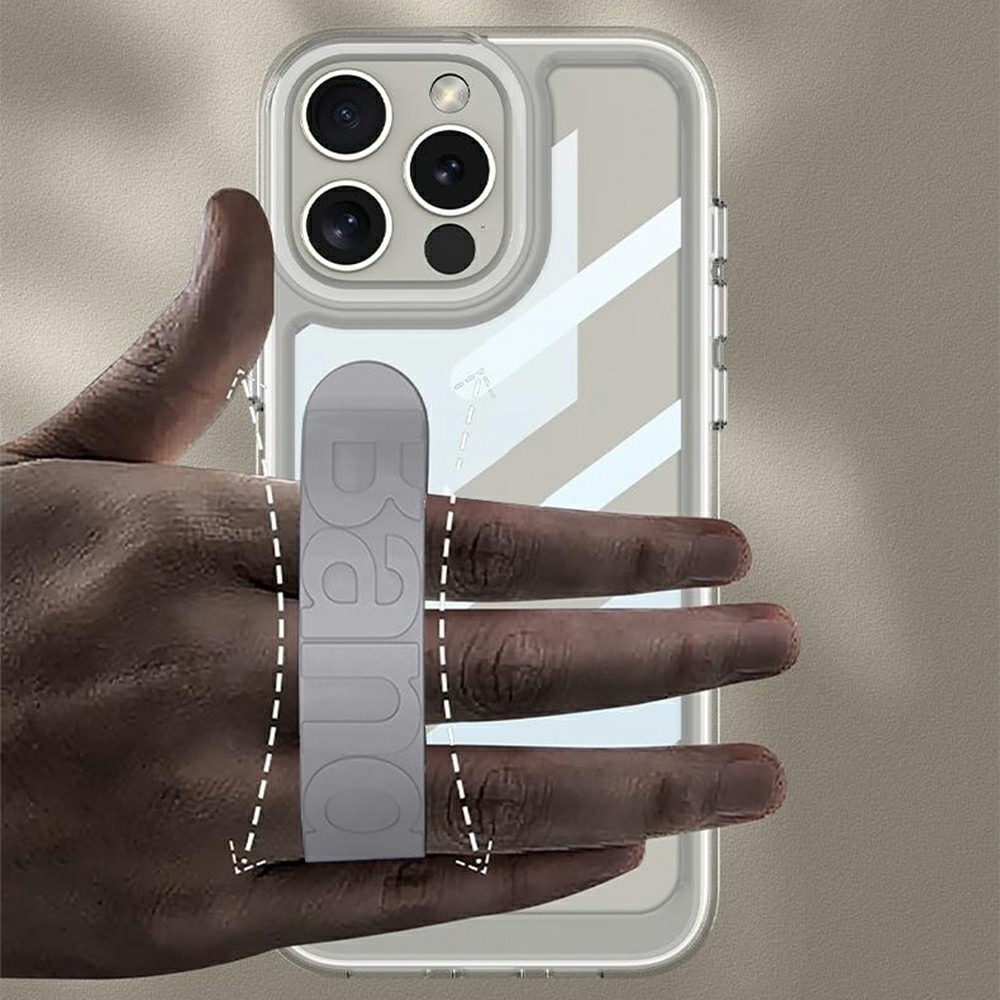 GKK GKK iPhone 16 Pro Skal Hand Strap Hybrid Blå