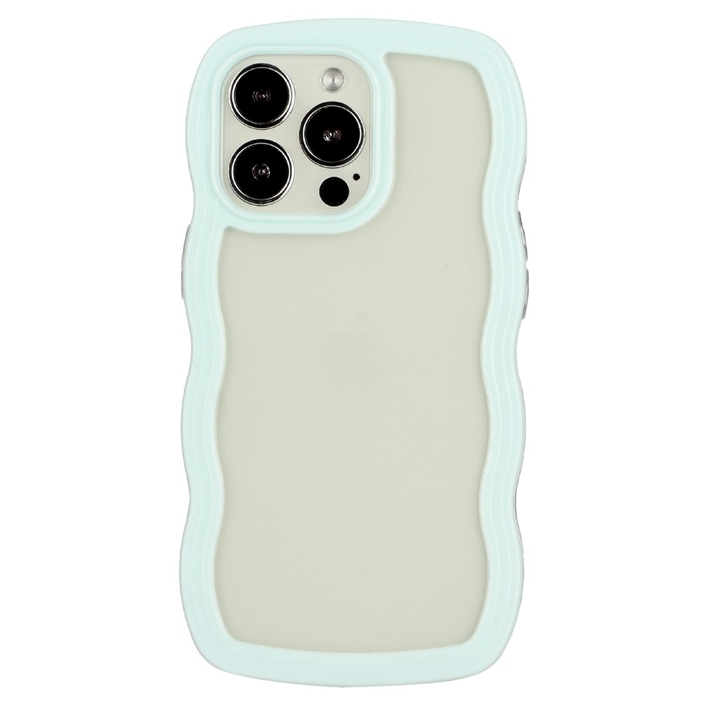  iPhone 16 Pro Max Skal Wavy Hybrid Ljus Blå