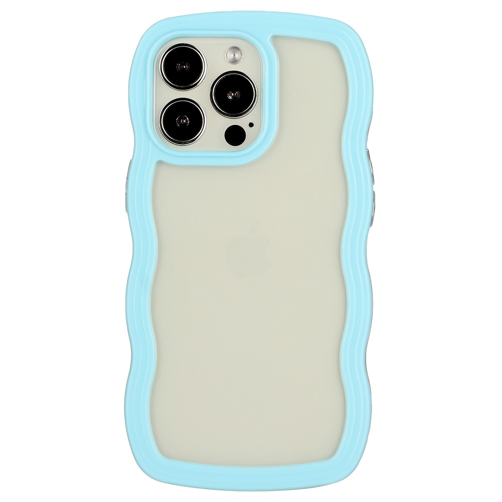  iPhone 16 Pro Max Skal Wavy Hybrid Blå