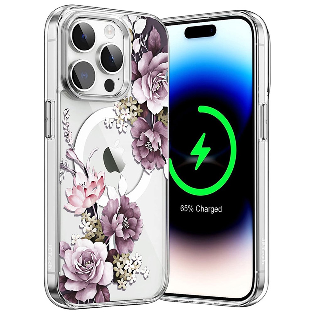  iPhone 16 Pro Skal MagSafe Blommor