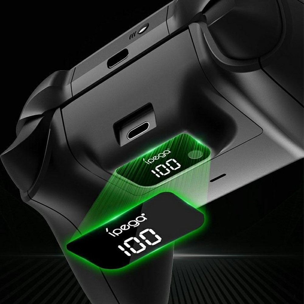 iPega iPega 1400 mAh Batteripaket Med Display För Xbox X/S Handkontroll Vit