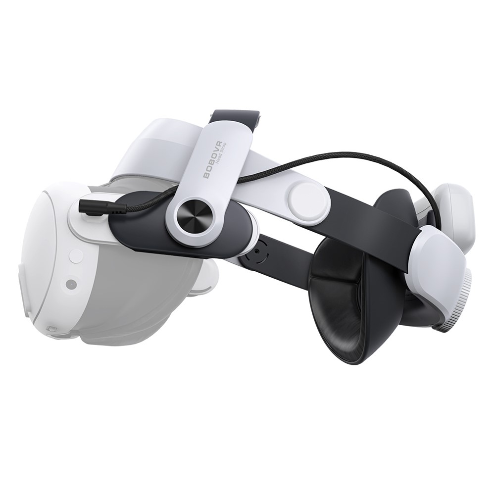BOBOVR BOBOVR Meta Quest 3S/3 Huvudband Inkl. 5200 mAh Batteripaket