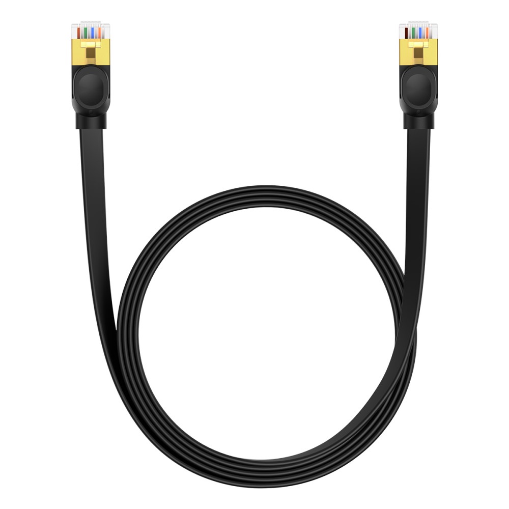 BASEUS BASEUS 2 m Cat7 RJ45 Nätverkskabel Svart