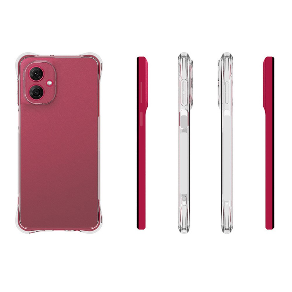  Motorola Moto G55 5G Skal TPU Shockproof Transparent