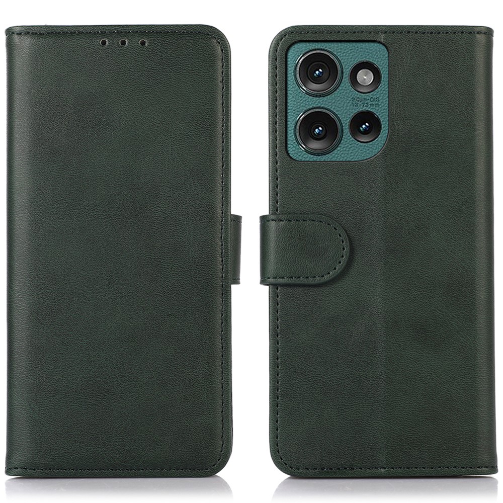  Motorola Edge 50 Neo Fodral Läder Grön