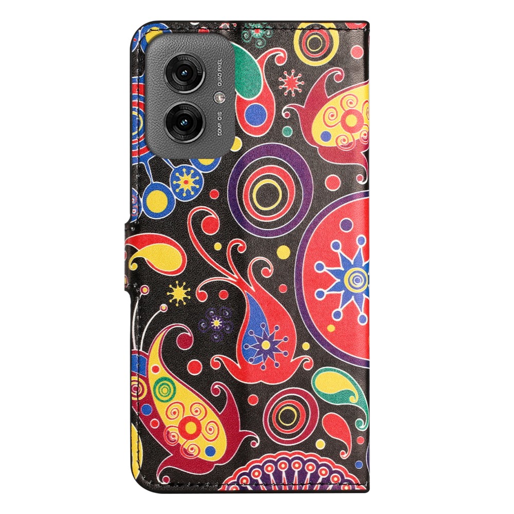  Motorola Moto G55 5G Fodral Med Tryck Maneter