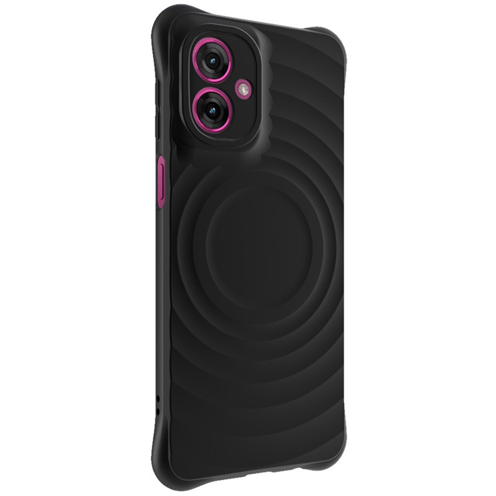 IMAK IMAK Motorola Moto G55 5G Skal Waterdrop Matt Svart