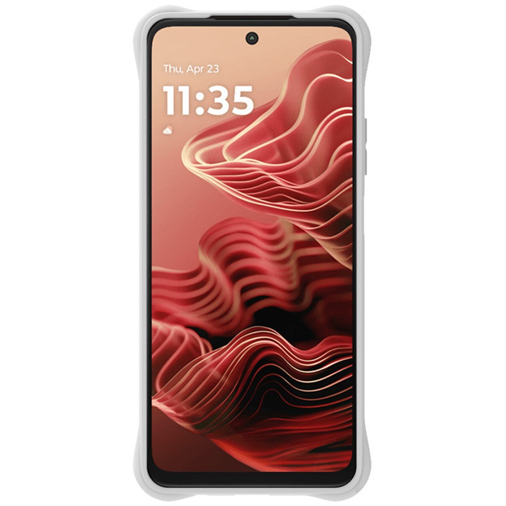 IMAK IMAK Motorola Moto G35 5G Skal Waterdrop Matt Vit