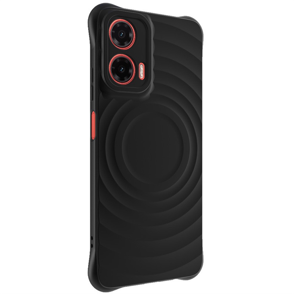 IMAK IMAK Motorola Moto G35 5G Skal Waterdrop Matt Svart
