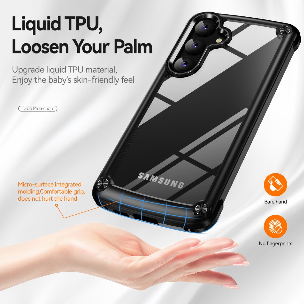  Samsung Galaxy S25 Skal Xtreme Shockproof Hybrid Svart