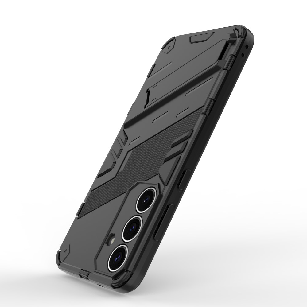  Samsung Galaxy S25 Skal Kickstand Hybrid Armor Svart