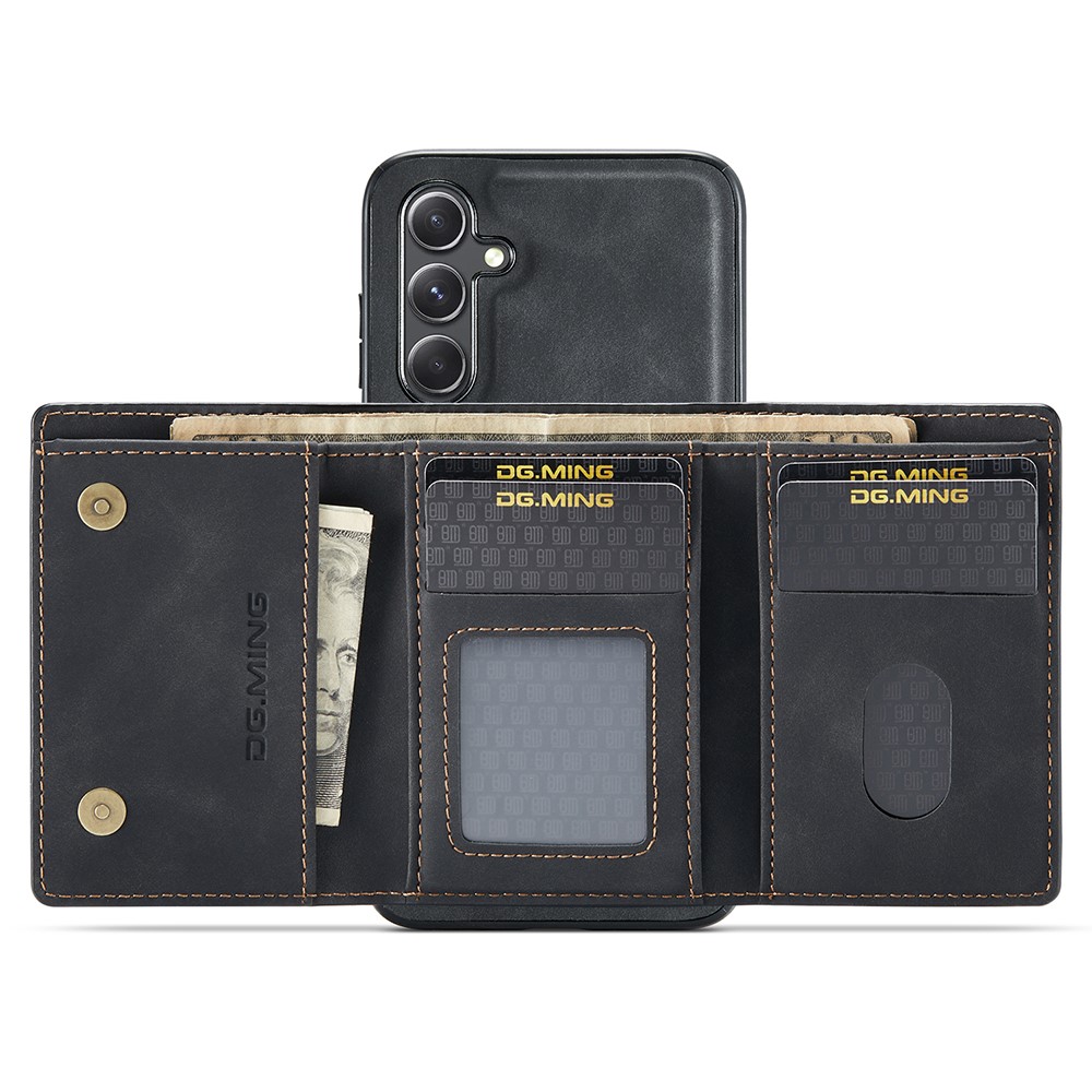 DG.MING DG.MING Galaxy S25 Skal 2in1 Magnetiskt Avtagbart Kortfack