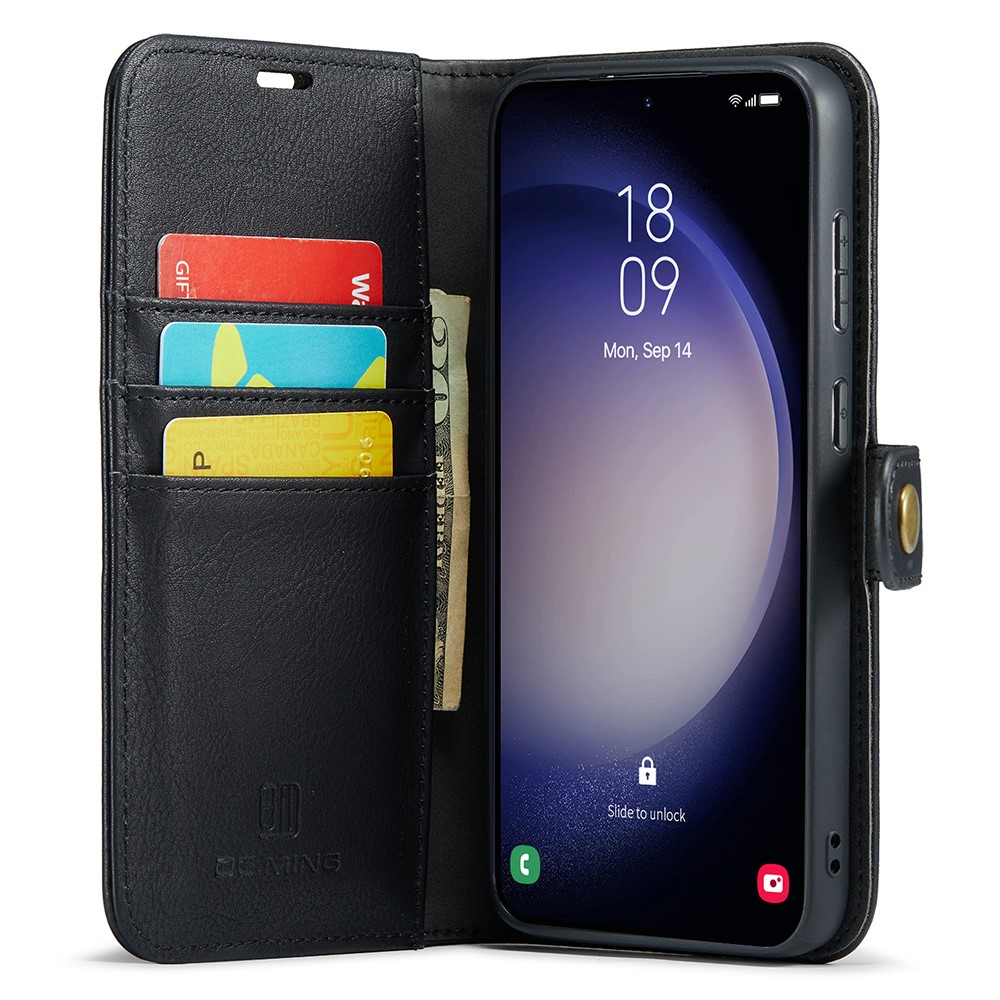 DG.MING DG.MING Samsung Galaxy S25 2in1 Magnet Fodral / Skal Svart