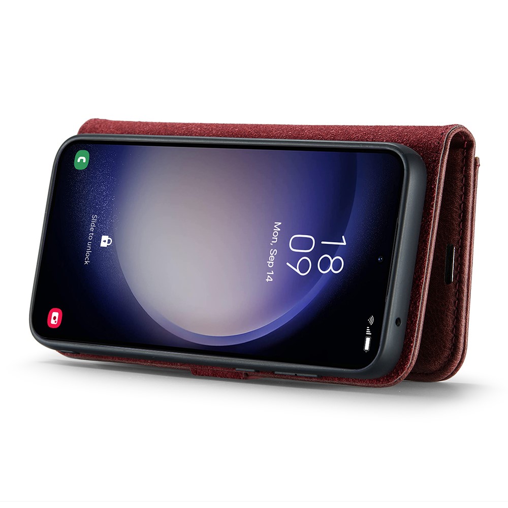 DG.MING DG.MING Samsung Galaxy S25 2in1 Magnet Fodral / Skal Röd