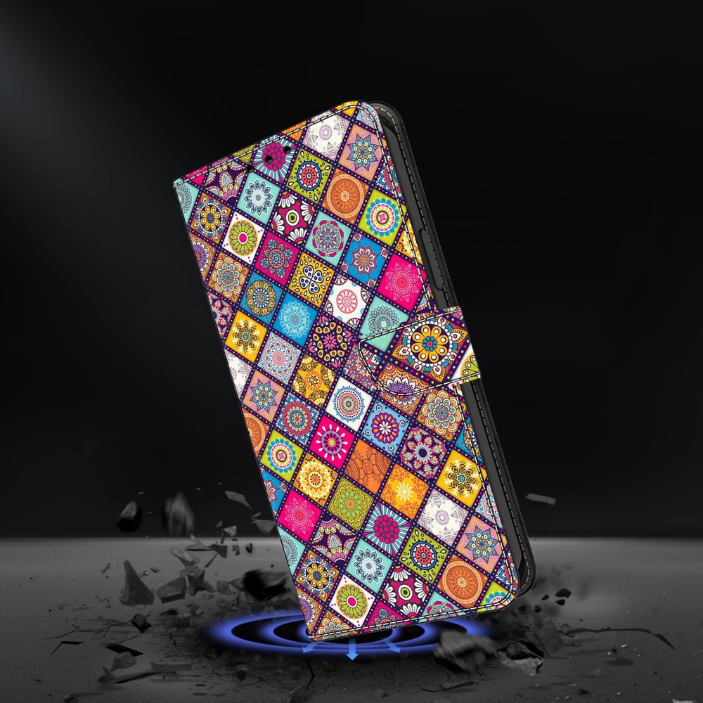  Samsung Galaxy S25 Fodral Tryckta Mandala Blommor