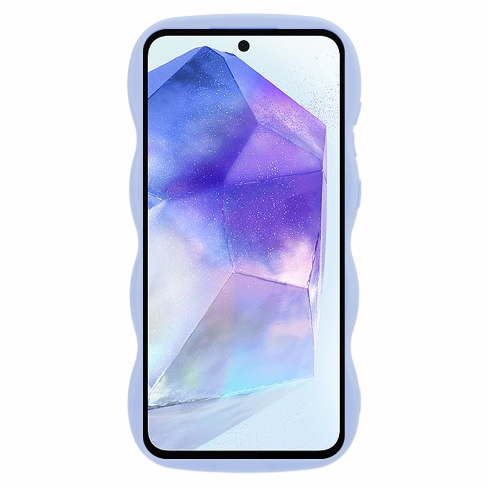  Samsung Galaxy S25 Mobilskal Wavy Lila
