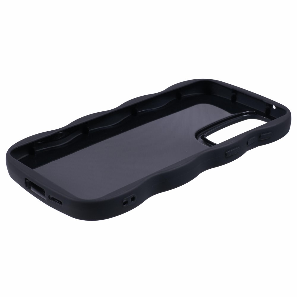  Samsung Galaxy S25 Mobilskal Wavy Svart