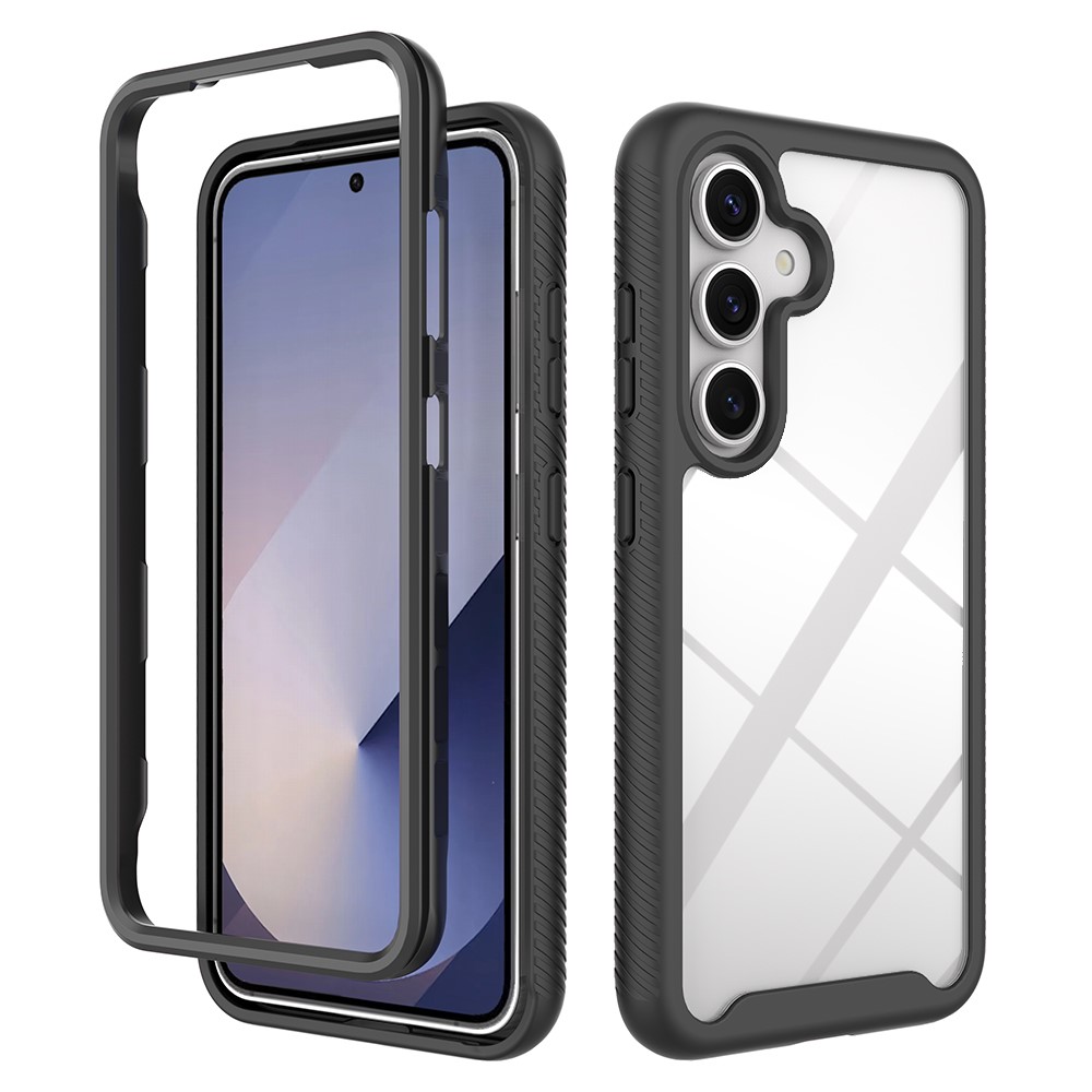  Samsung Galaxy S25 Skal Hybrid Defense Svart
