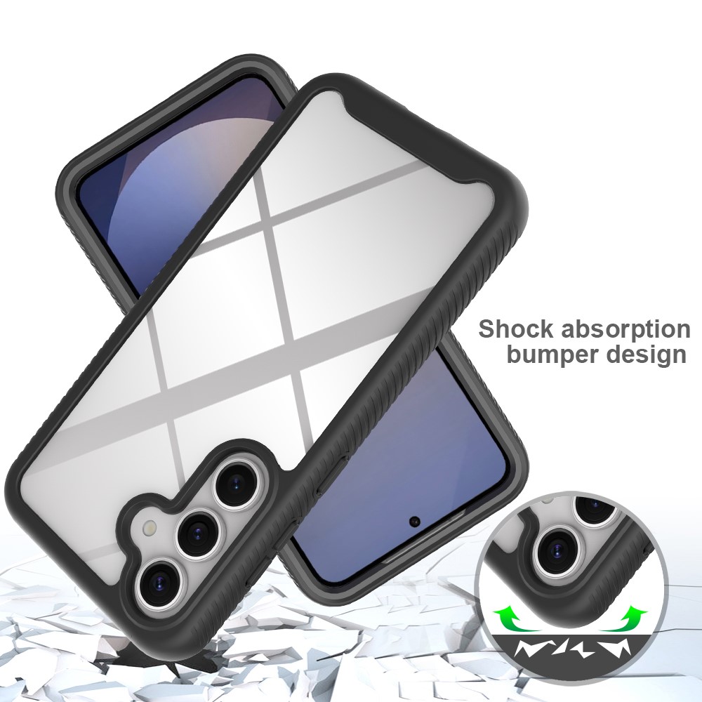  Samsung Galaxy S25 Skal Hybrid Defense Svart