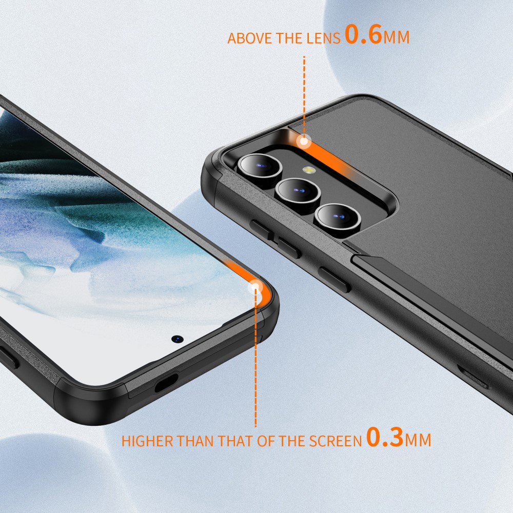  Samsung Galaxy S25 Skal Extreme Shockproof Hybrid Svart