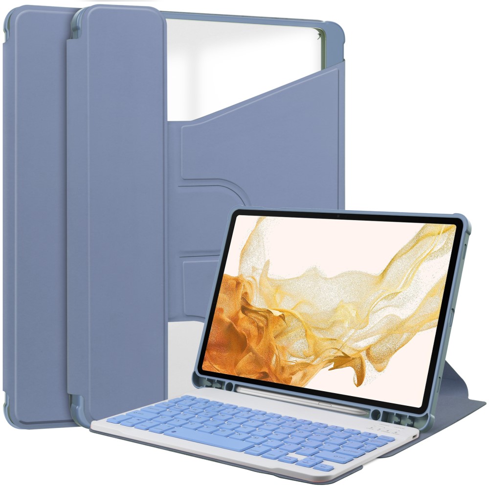  Samsung Galaxy Tab S10 Plus Fodral 360° Rotation Lila
