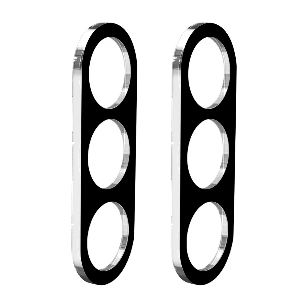 ENKAY ENKAY Samsung Galaxy S25 2-PACK Linsskydd Härdat Glas Svart