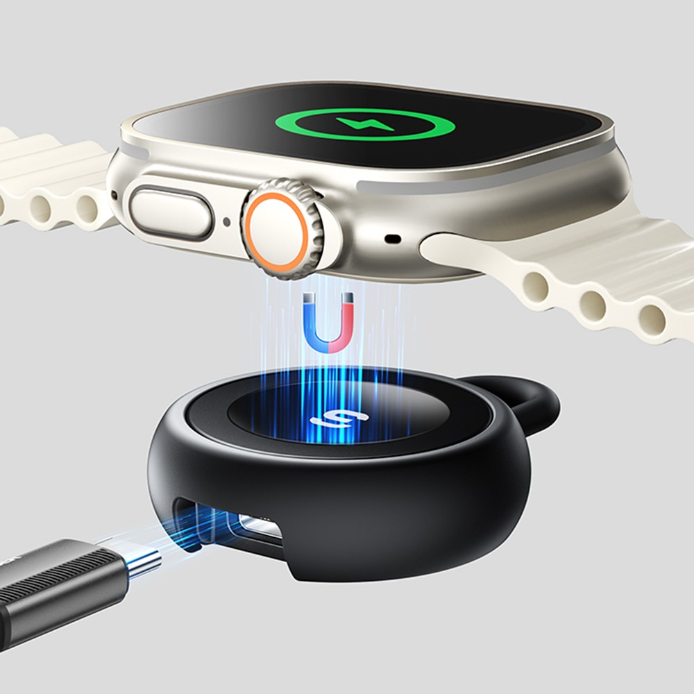 ESSAGER ESSAGER Apple Watch Magnetisk Trådlös Laddare Slim USB-C