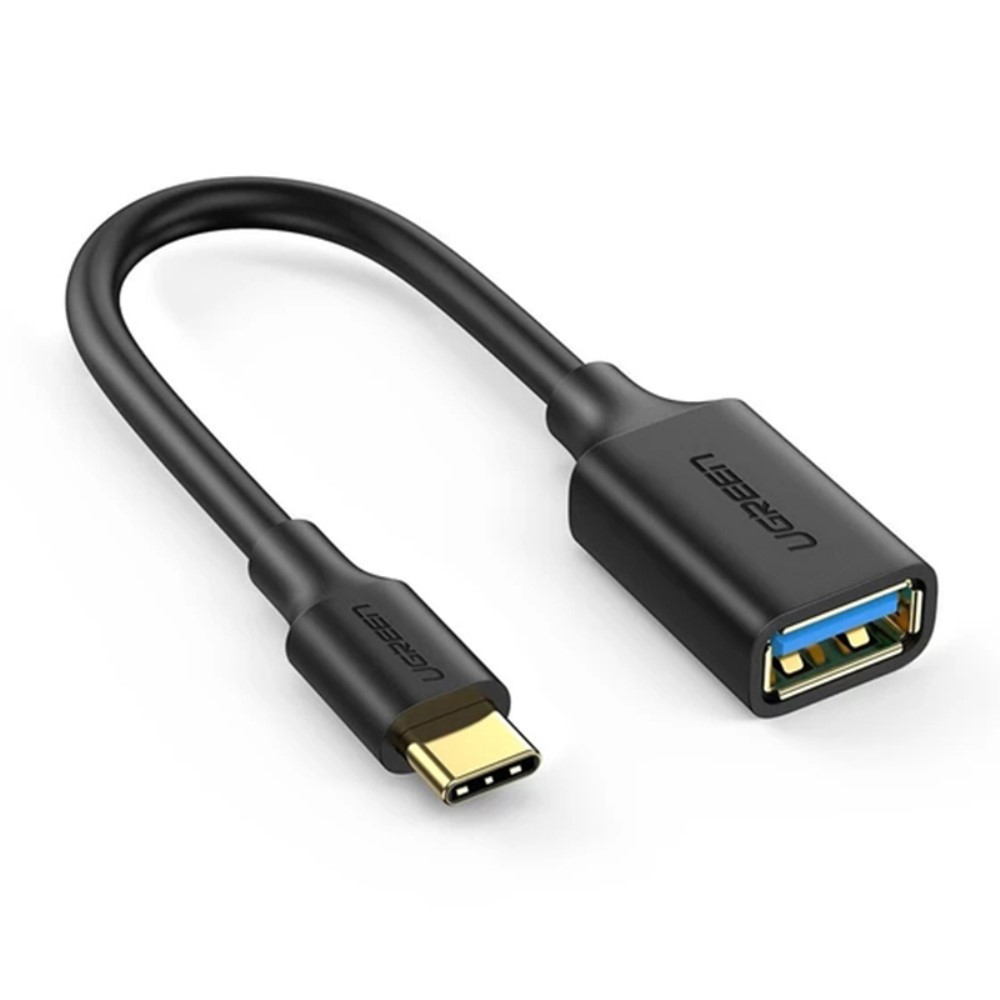 UGREEN UGREEN USB-C Hane - USB-A 3.0 Hona Adapter Svart