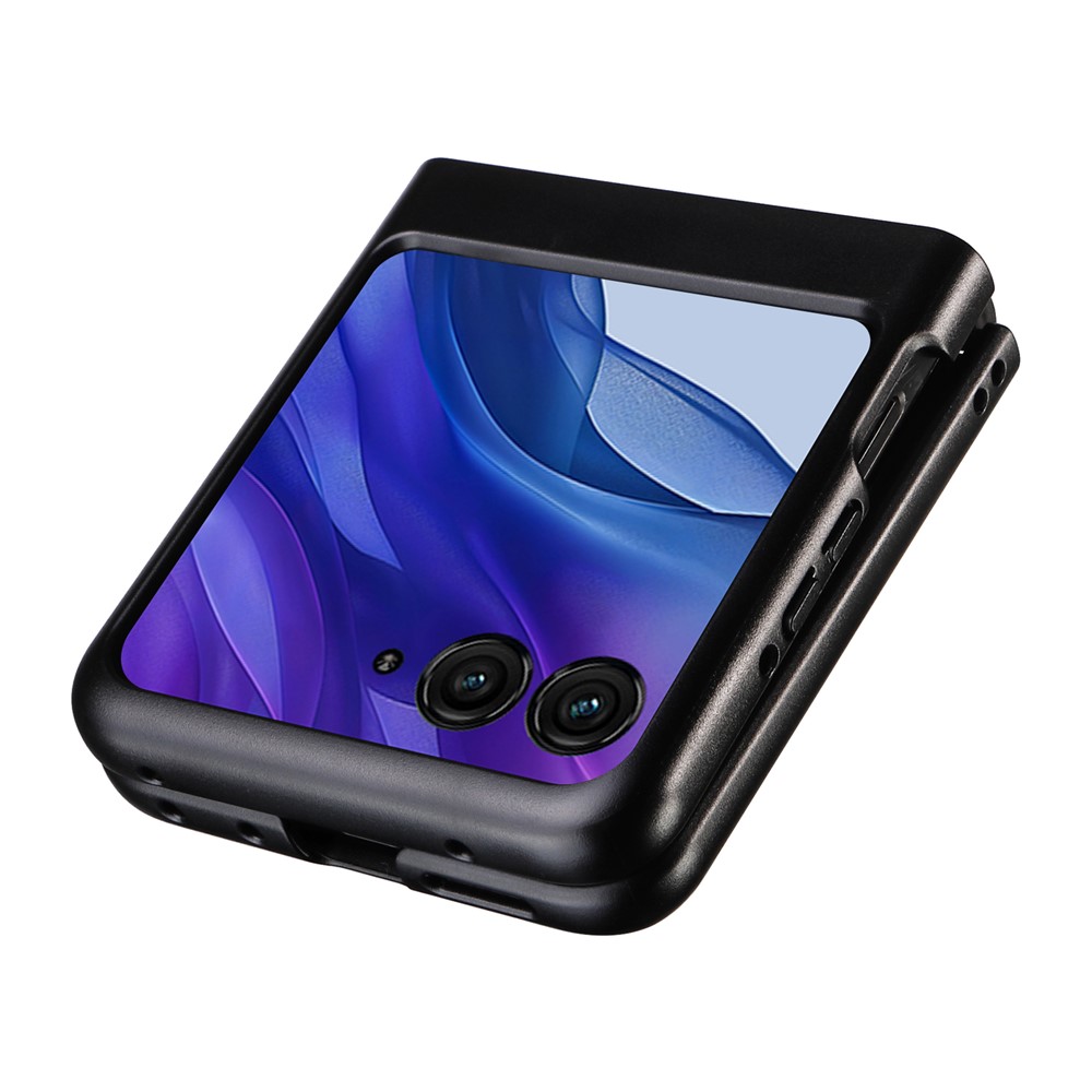  Motorola Razr 60 / 50 5G Skal Litchi Textur Svart