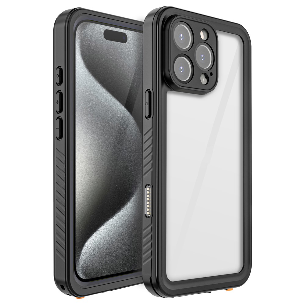 REDPEPPER REDPEPPER iPhone 16 Pro Skal 360 Vattentät IP68 Svart