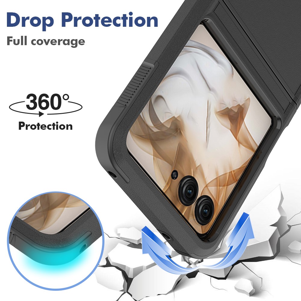  Motorola Razr 60 / 50 5G Skal Shockproof Svart
